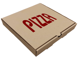 Pizza & Balık Kutusu 27X27X4.5 (cm) Esmer