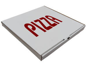 Pizza & Balık Kutusu 42.5X42.5X4 (cm) Beyaz