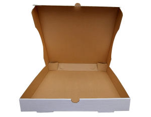 Pide & Lahmacun Kutusu 33X33X5 (cm) Beyaz