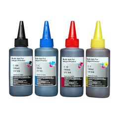 InkTurk UV Mürekkep 4x 100ml Set