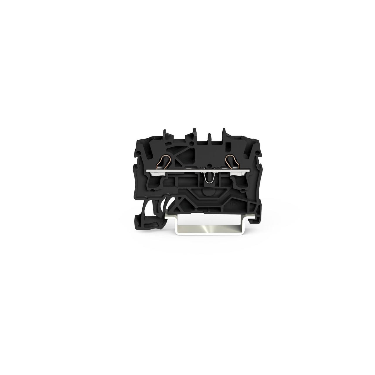 2002-1205 2,5mm² Black Rail Terminal Block