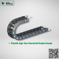 Hareketli Kablo  Kanalı S40 Plastik Ağır Seri 080