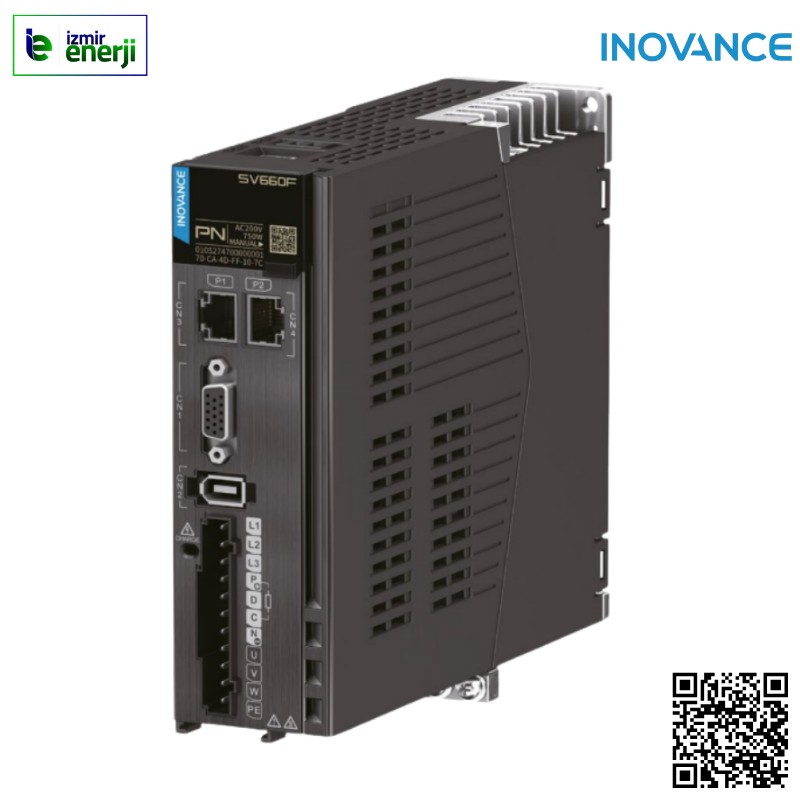 SV660FT5R4I-FS-INT 1300W Servo Sürücü, Profinet Kontrol, 400VAC, 5.4A