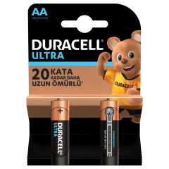 DURACELL Ultura Alkalin AA 2'lİ Pil