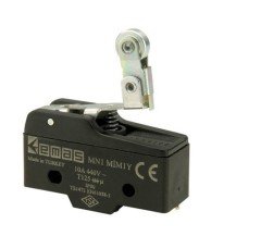 EMAS Metal Kollu Makaralı 1CO MN1 Serisi Plastik Mini Switch