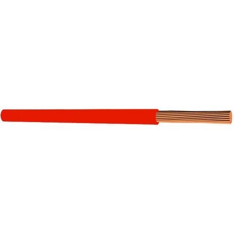 0,50mm² NYAF Kablo ( Kırmızı ) 1 Top / 100mt
