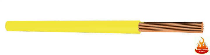 0,75mm² NYAF Kablo ( Sarı ) 1 Top / 100mt