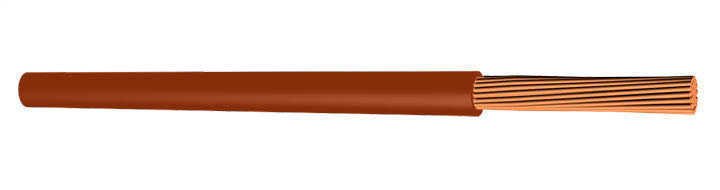 0.75mm² NYAF Cable ( Brown ) 1 Ball / 100mt