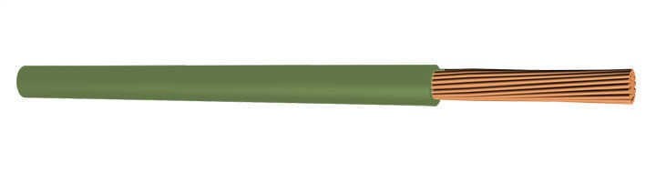 0,75mm² NYAF Kablo ( Yeşil ) 1 Top / 100mt
