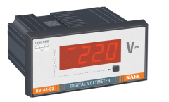 DV-48-03D Seçilebilir 3 Fazlı AC Voltmetre