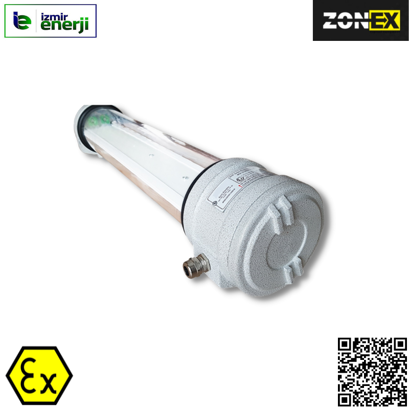 2 X 18W Exproof Emergency Kit Armature Zone 1 (Fluorescent Can Be Installed)