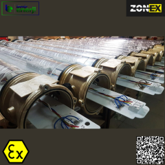 2 X 36W Exproof Luminaire Zone 2 (Fluorescent Can Be Installed)