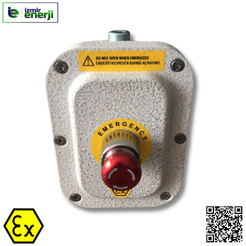 Exproof Zone 1 Button Box (Emergency Stop Button)