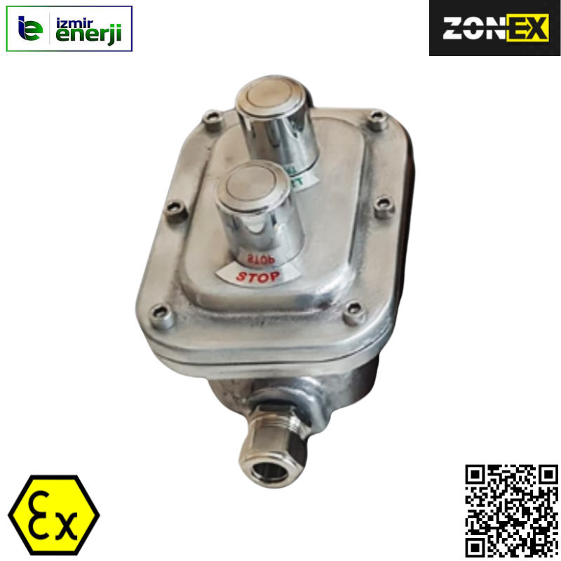 Exproof Zone 1 Button Box (Start - Stop Button)