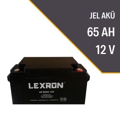 65AH-12V JEL AKÜ Elektrikli Araç Aküsü