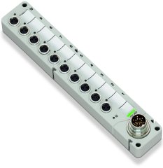757-343 M8, 4 yollu, 3 kutuplu, M16 konnektörlü LED’ li