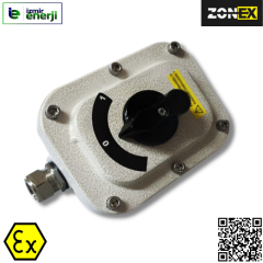 Exproof Zone 1 Button Box (Single Phase Switch)