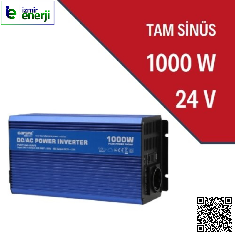 1000W-24V TAM SİNÜS İNVERTER