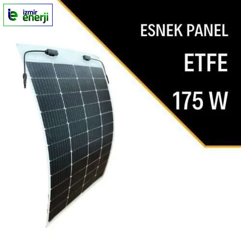 175W 10BB ETFE Esnek Monokristal Güneş Paneli