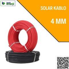 Siyah 4mm2 SOLAR KABLO