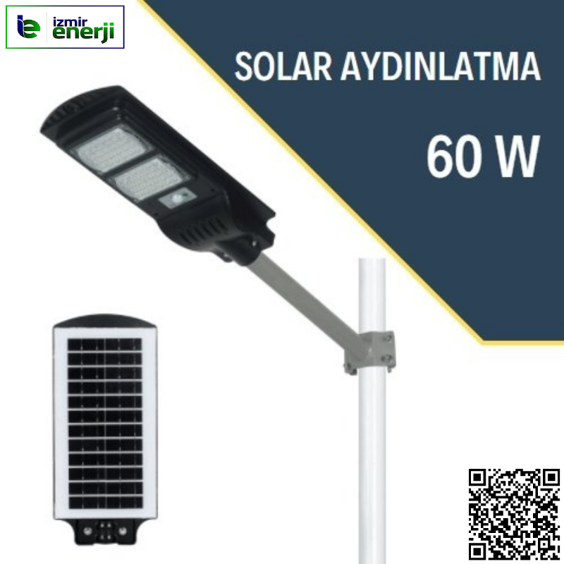 60W Solar Aydınlatma