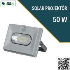 50W Solar Projektör