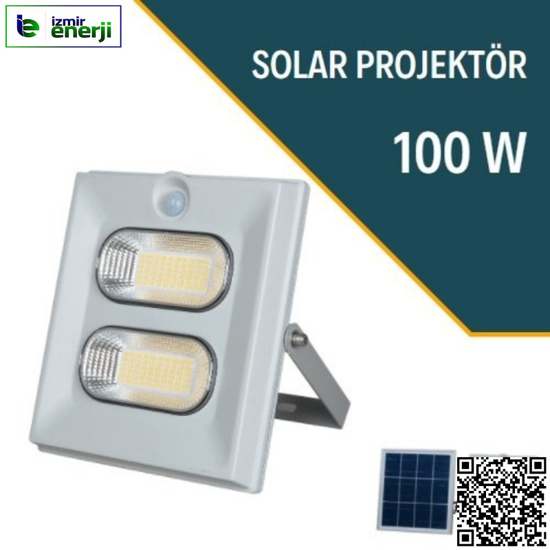 100W Solar Projektör