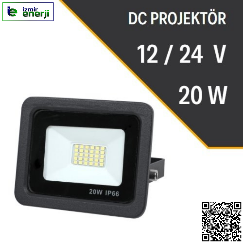 20W DC Projektör 12V/24V