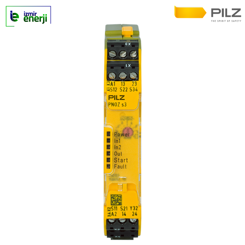 PNOZ s3 24VDC 2 n/o Safety Relay