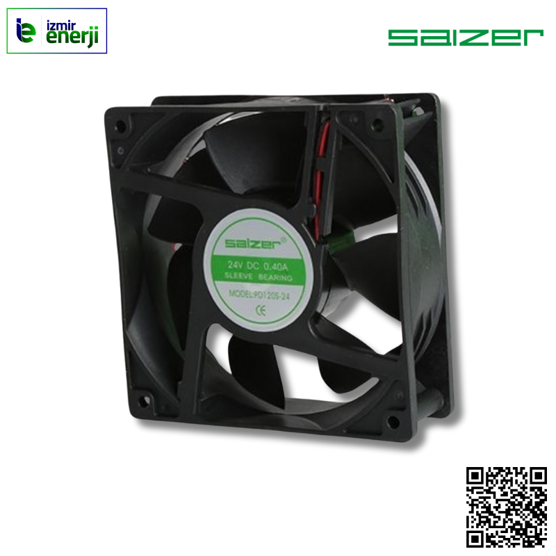 Salzer Fan 120X25 Pls Slv 220 Kablolu