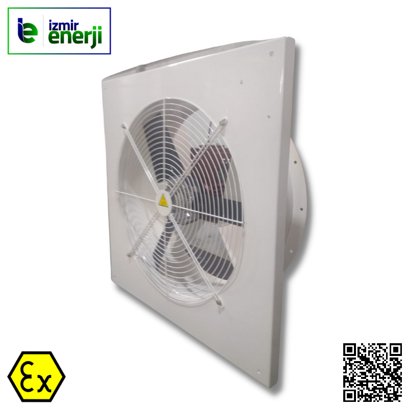 Exproof Fan ZONE 1 AWD 71U/4.Ex 20.000m3/h - 100pa 1,10 Kw-1450Rpm II 2G c T4