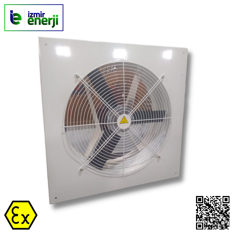 Exproof Fan ZONE 1 AWD 71U/4.Ex 20.000m3/h - 100pa 1,10 Kw-1450Rpm II 2G c T4