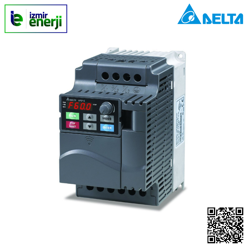 VFD-E 2.2 kW Three-Phase Speed Control