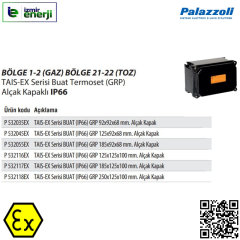 Exproof TAIS-EX TERMOSETLİ BUAT (GRP) 125X125X100 IP67 2D 2G