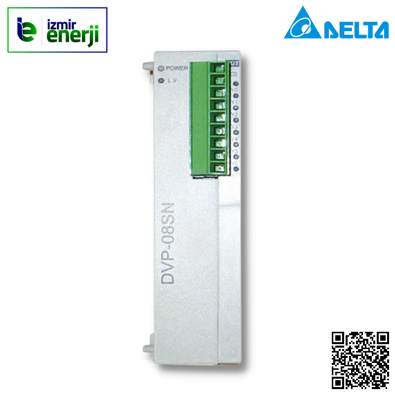 DVP Series 16 NPN Transistor Output PLC Module