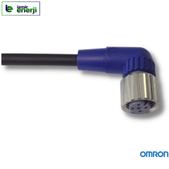 XS2F-LM12PVC4A5M Sensor cable, M12 right angle socket (female), 4-pole, A-coded, PVC standard cable, IP67, 5 m