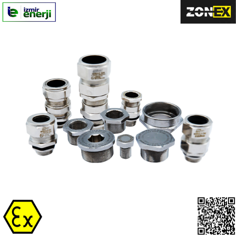Exproof Zone 1 - 20 ½” ARMORED FITTING