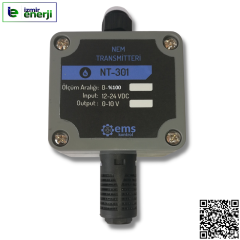 NT 241 NEM TRANSMİTTERİ 0-100% , 4,20mA , 12-24V DC