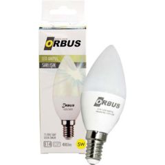 5942 ORBUS ORB-5WS C37 E14 5W 400 Lümen Sarı Işık Tasarruflu Ampül