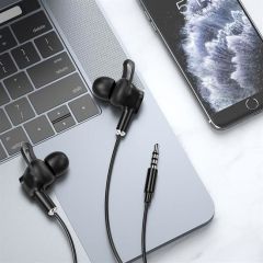 WİWU EB309 Hi-Fi Ses Kaliteli 3.5mm Siyah Kulakiçi Kulaklık
