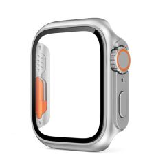 APPLE Watch 40mm Watch Ultra 49mm Gri Kasa Dönüştürücü ve Ekran Koruyucu ZORE