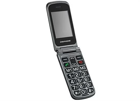 DİGİPHONE S700 Siyah Tuşlu Kapaklı Cep Telefonu (Kvk TÜRKİYE Garantili)