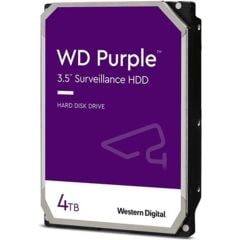 WESTERN DİGİTAL Purple 4TB 5400rpm 256MB Sata3 7x24 Güvenlik 3.5'' Harddisk (WD43PURZ)