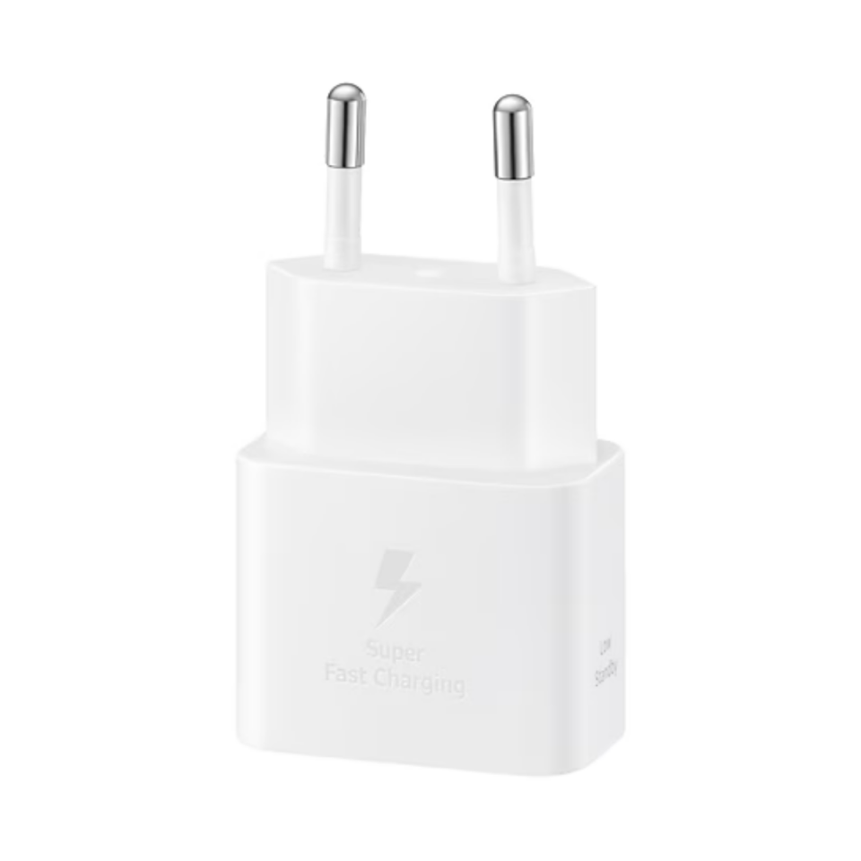 Samsung EP-T2510N Type C Hızlı Şarj Adaptörü (25W) - Beyaz