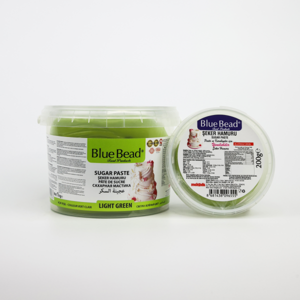 Blue Bead Şeker Hamuru Açık Yeşil 200 gr
