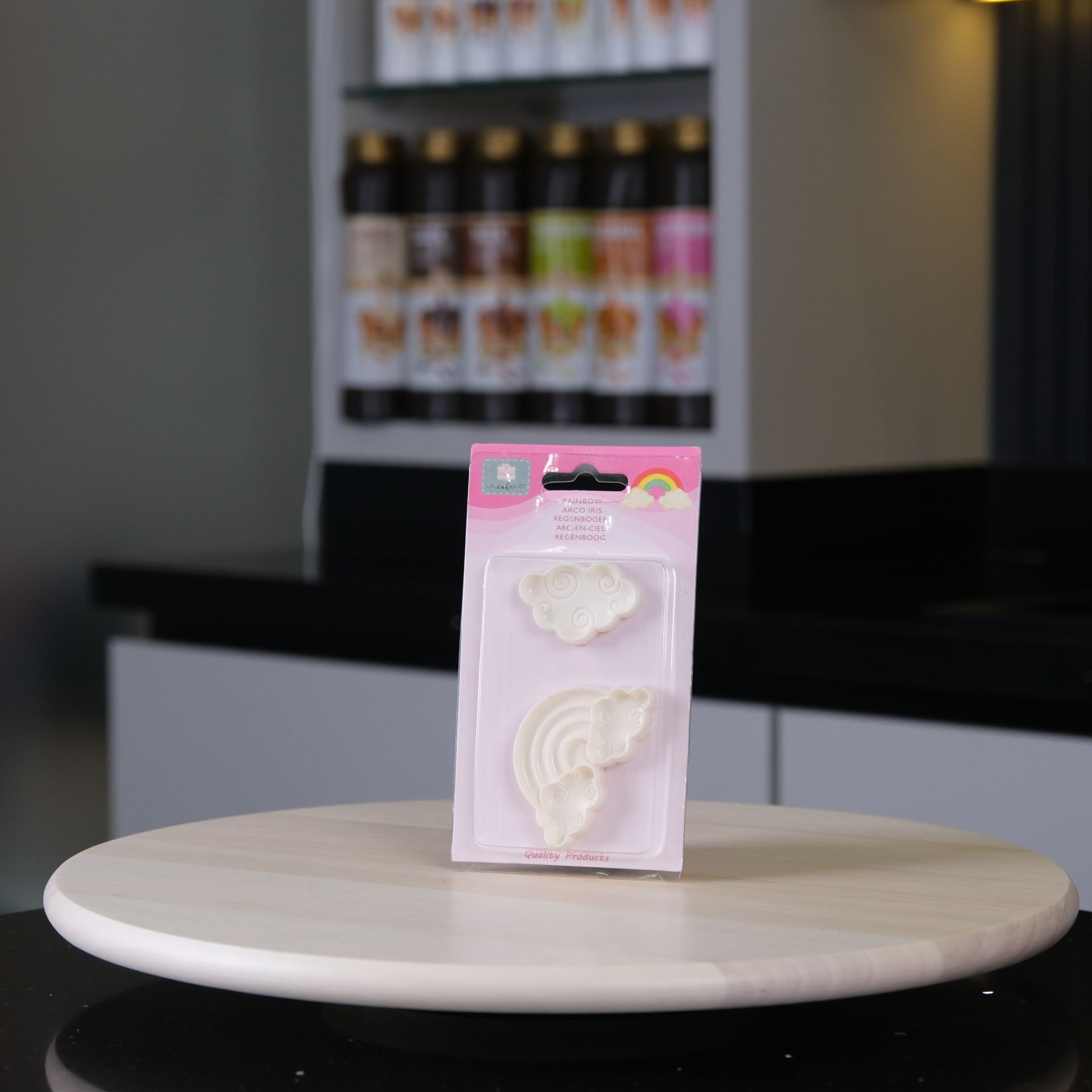 Gökkuşağı Şeker Hamuru Kalıp Seti 2'Li