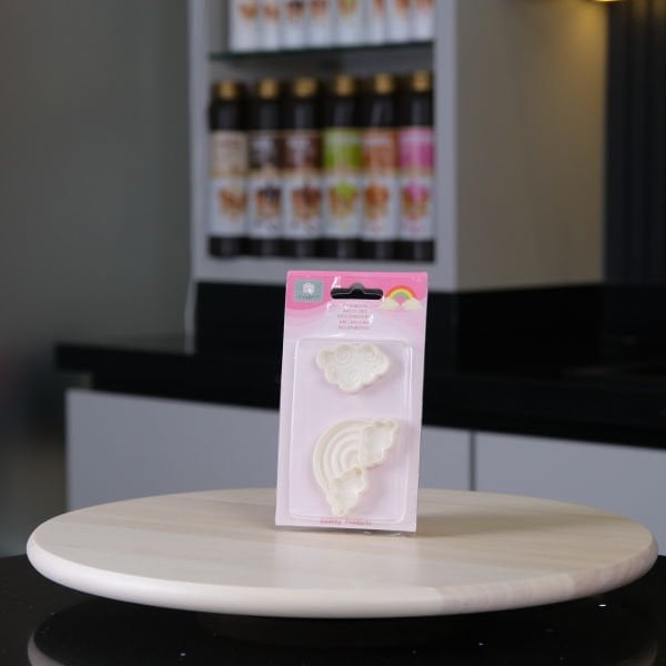 Gökkuşağı Şeker Hamuru Kalıp Seti 2'Li