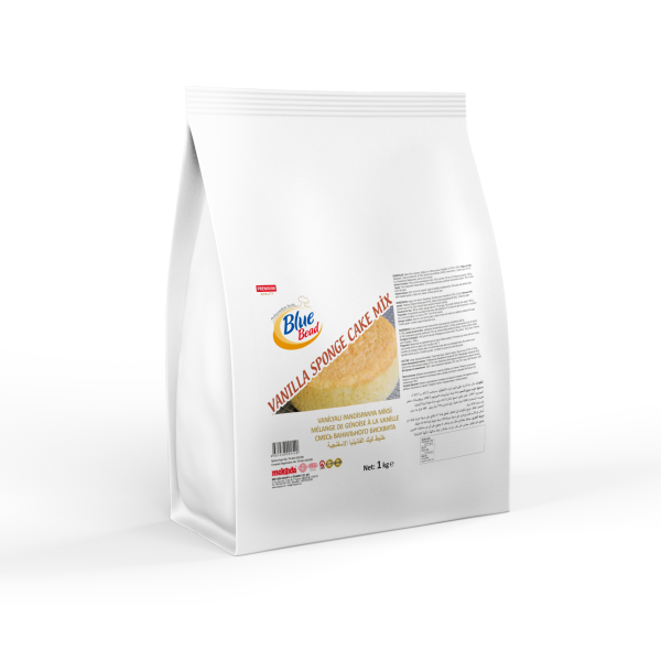 Blue Bead Vanilyalı Pandispanya Miksi 1 KG