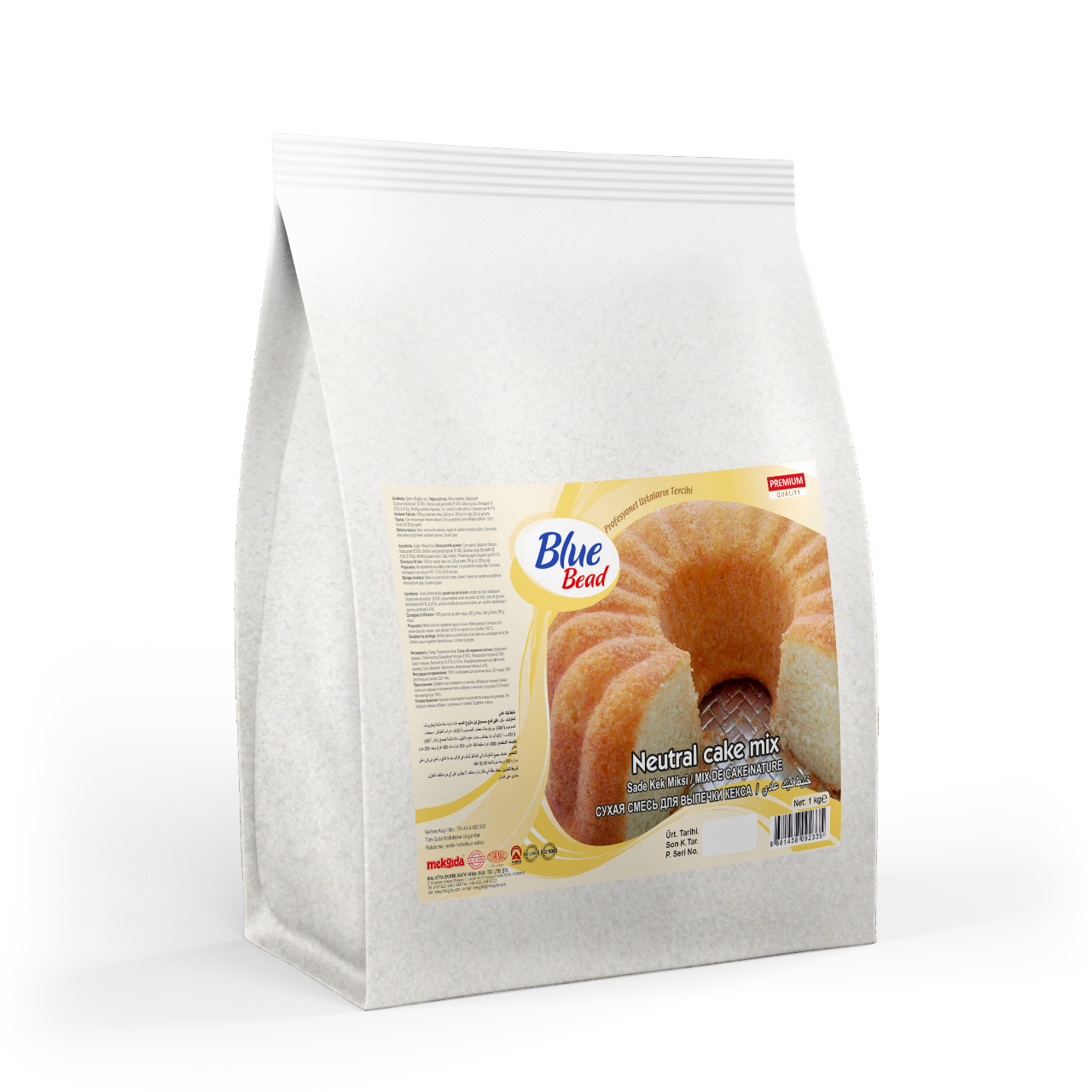 Blue Bead Sade Kek Miksi 1 KG