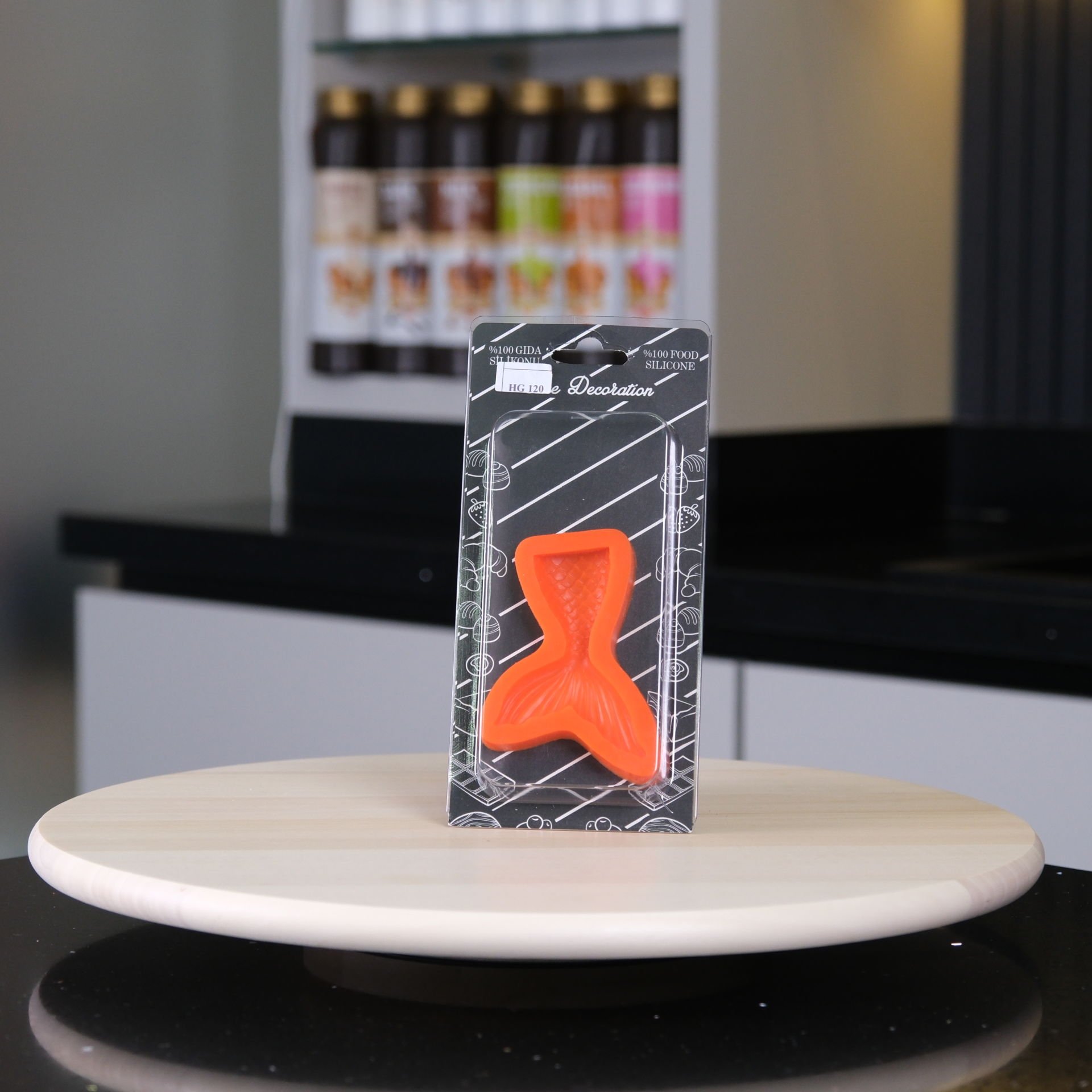 Kuyruk Desenli Silikon Kalıbı